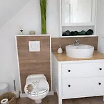 Апартаменты Willkommen Im Huus Ant Koornfeld , Komplettes Haus 4 Personen Osteel