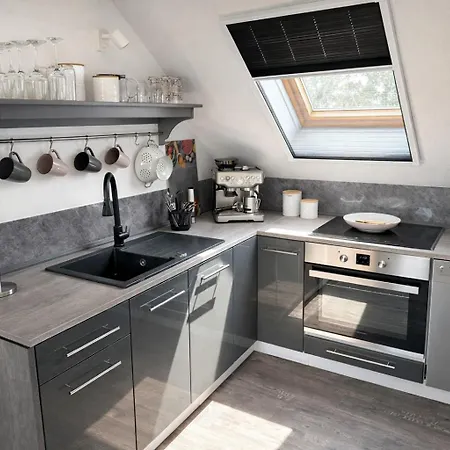 Willkommen Im Huus Ant Koornfeld , Komplettes Haus 4 Personen 아파트 Osteel